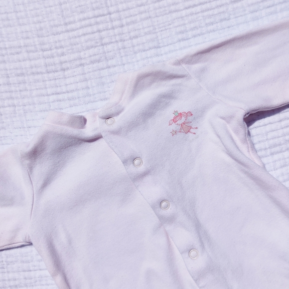 NEXT Light Pink Super Soft and Thick Pyjama Onesie - Picture 1 of 3